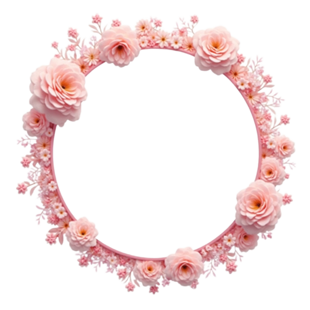 Elegant Floral Wreath